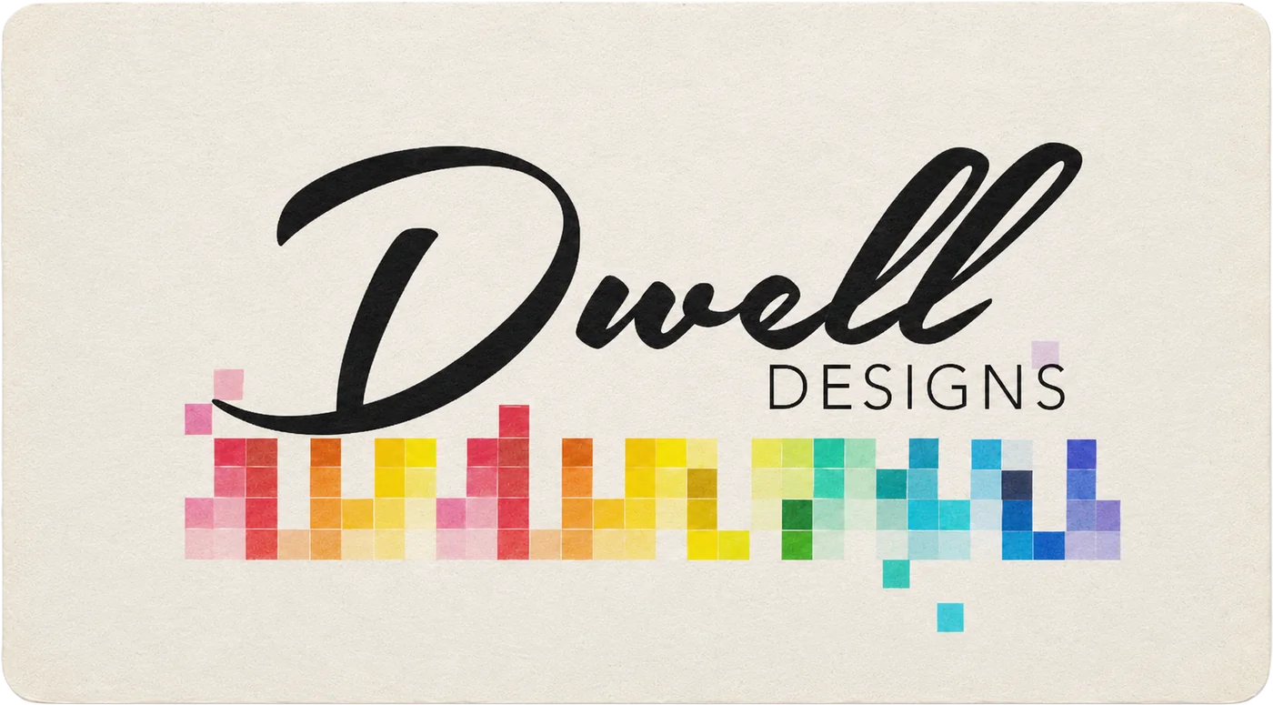 Dwell Designs business card